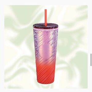 Starbucks Sunrise Swirl Cold Cup (24
Oz)